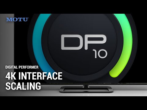 DP10 User Interface Scaling