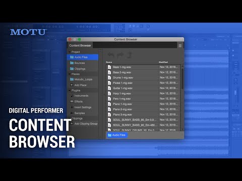 DP10 Content Browser