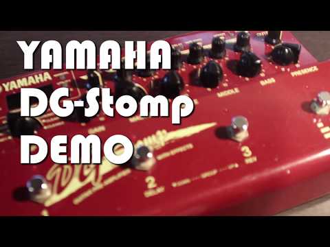 YAMAHA DG-Stomp Demo - Microphone and Direct In