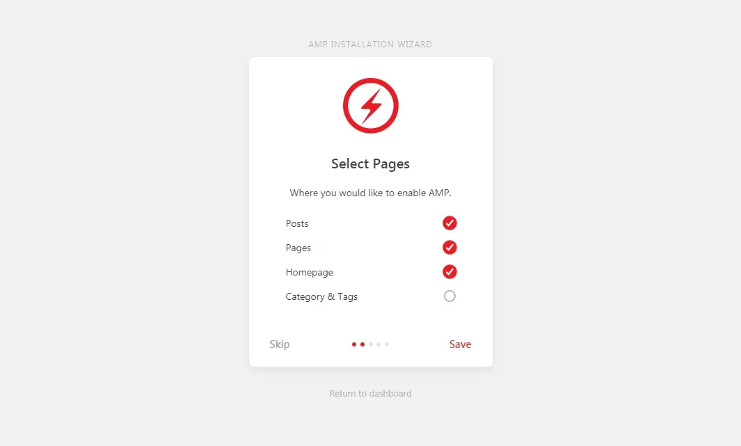 select page
