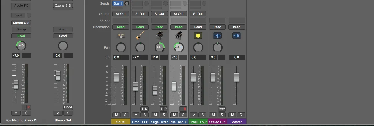 【Logic Pro X 】バウンスして2MIXで書き出す方法