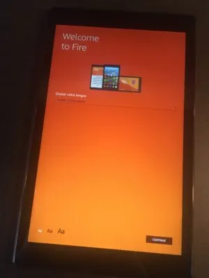起動画面