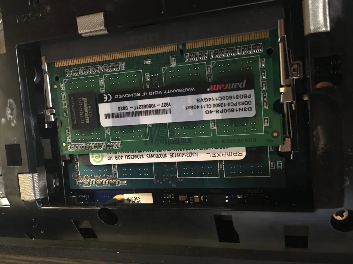 【ノートパソコン】Lenovo G510 メモリ増設方法