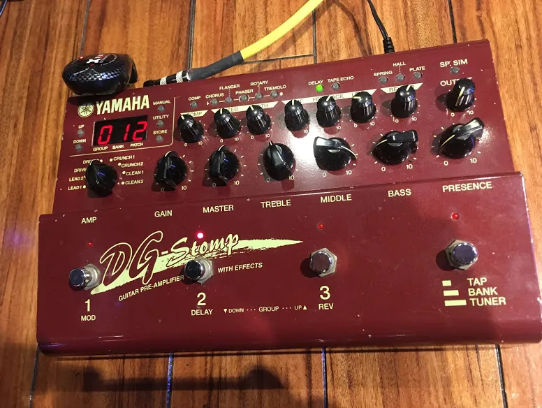【機材レビュー】『YAMAHA DG-Stomp』アンプシミュレーター