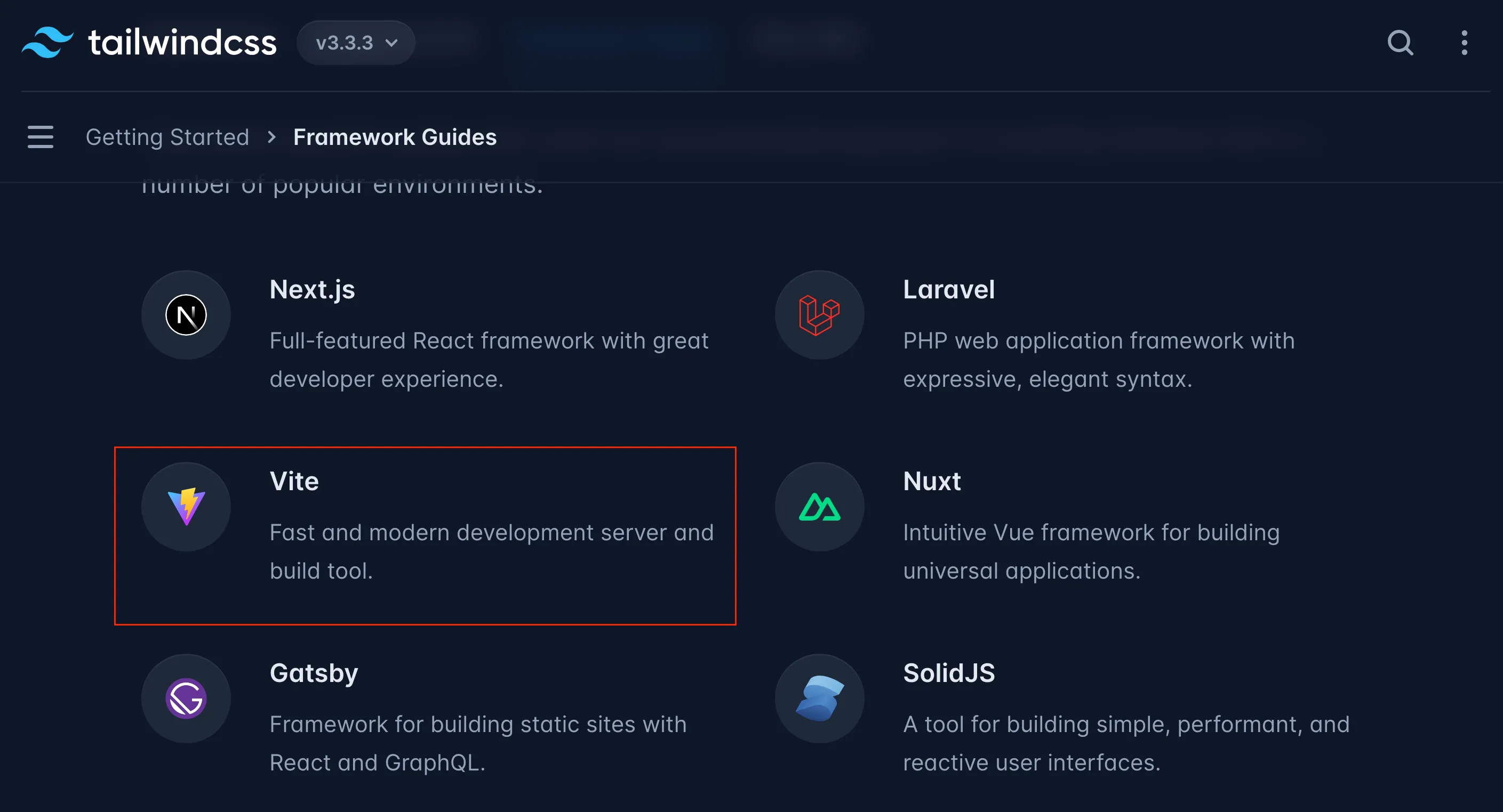 Vue + Vite環境にTailwind CSSをインストールする方法