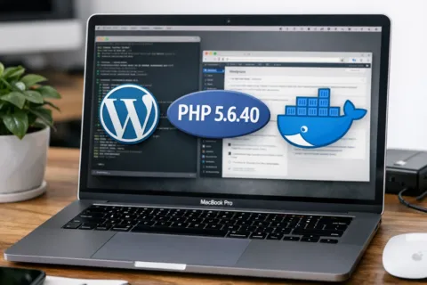 MAMPでPHP 5.6が使えない！Intel MacにDockerで古いWordPress環境を構築する方法