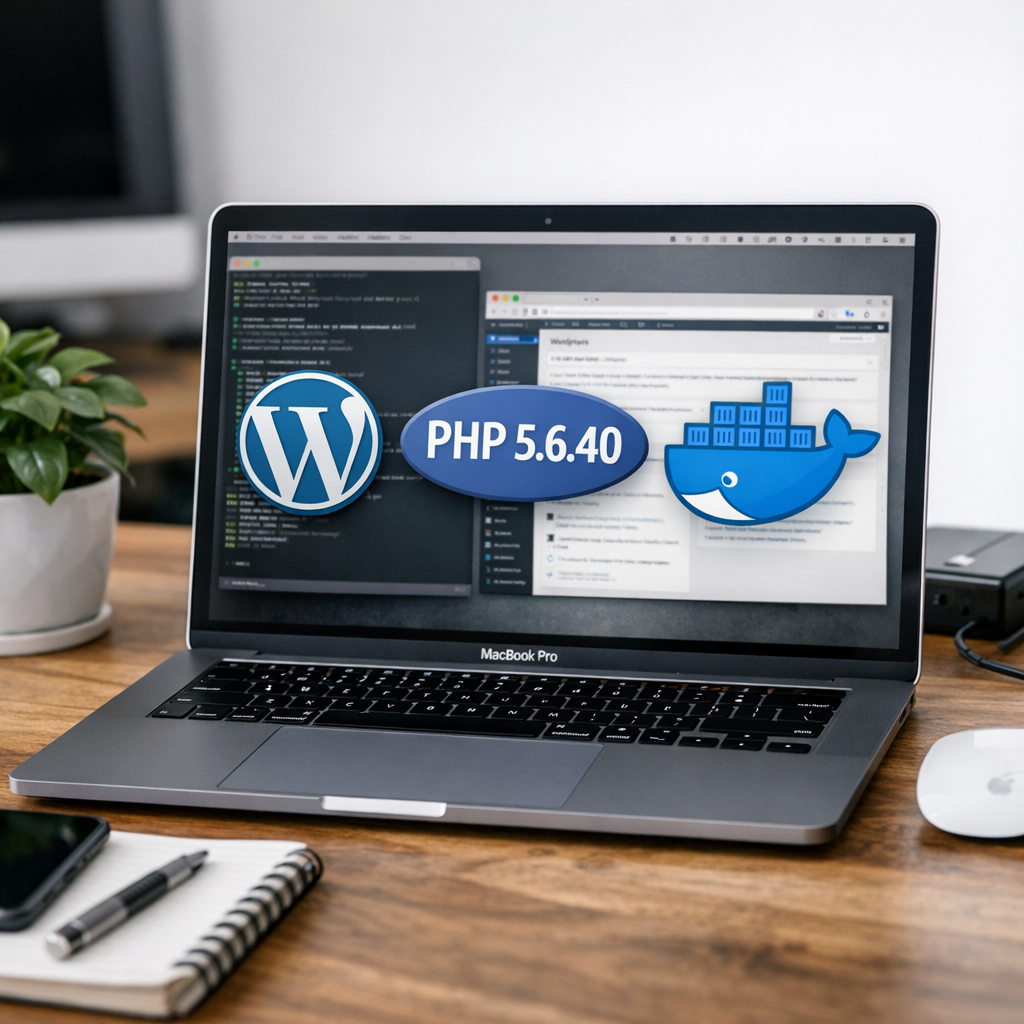 MAMPでPHP 5.6が使えない！Intel MacにDockerで古いWordPress環境を構築する方法