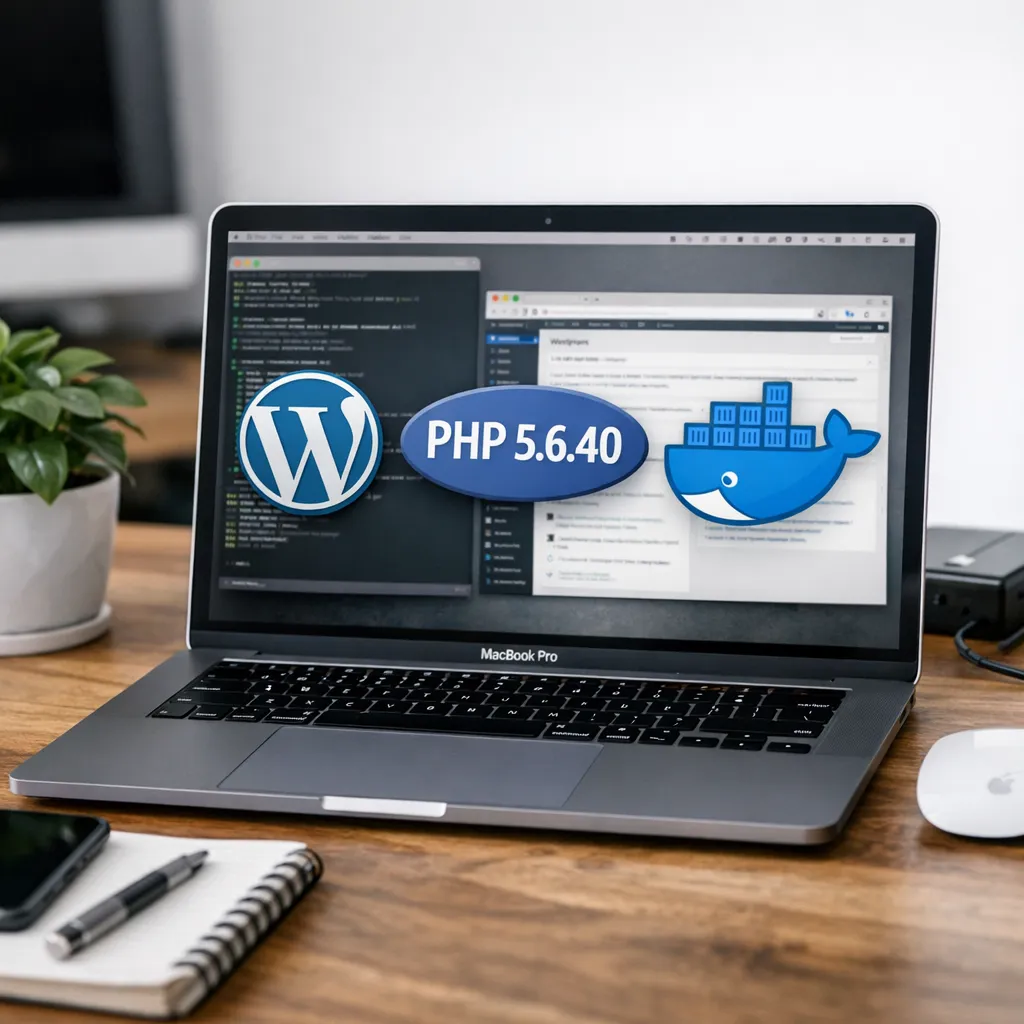 MAMPでPHP 5.6が使えない！Intel MacにDockerで古いWordPress環境を構築する方法