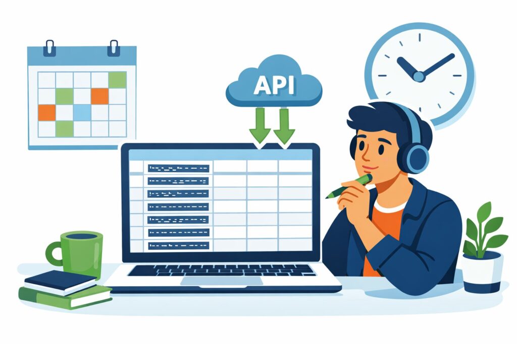 APIから取り込んだ日時データがそのままでは扱いにくいイメージ