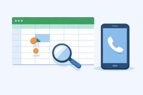 【Googleスプレッドシート】電話番号の先頭の「0」が消えたときの対処法