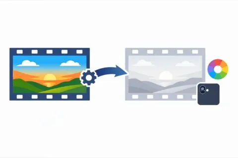 MOVをMP4に変換したら色が変わる原因と対処法